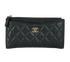 Chanel Long Zip Purse, front view